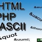 Los caracteres especiales en el desarrollo web.