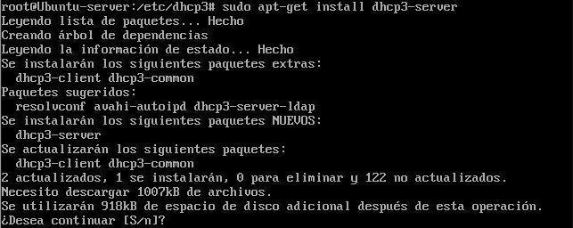 instalar servidor dhcp ubuntu