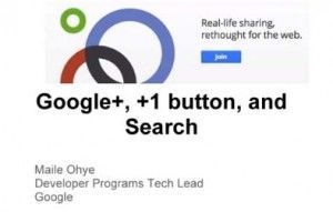 Google + y el botón +1