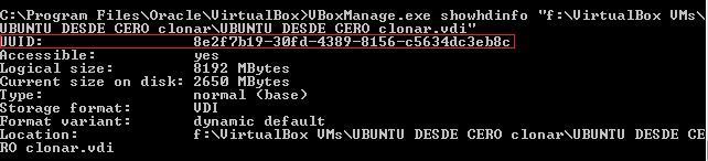 VBoxManage.exe showhdinfo
