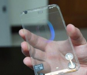 smartphone transparente