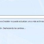 El servicio de Windows Installer no puede Actualizar uno o mas archivos protegidos por Windows
