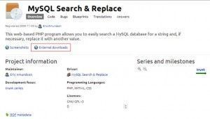 MySQL Search & Replace