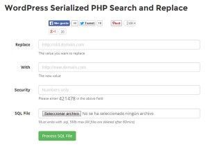 Reemplazar texto en toda la base de datos mysql | WordPress Serialized PHP Search and Replace