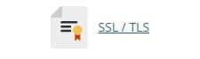 SSL/TLS cpanel