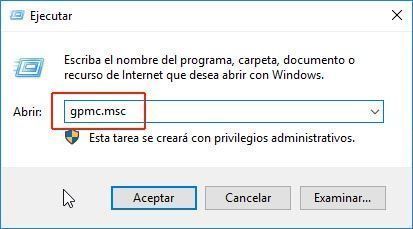 gpmc.msc | Directivas de Grupo Windows Server