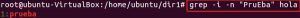 comando grep linux mostrar numero linea