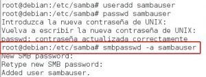 crear usuario samba linux