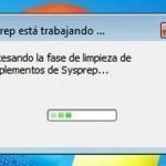 procesando la fase de limpieza de complementos de Sysprep