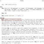 dig (domain information groper)