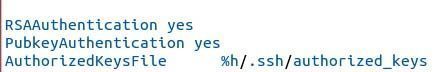 SSH | PubkeyAuthentication AuthorizedKeysFile