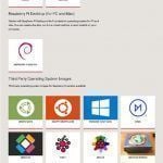 Sistemas operativos Raspberry oficial