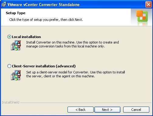 instalacion vmware vcenter converter