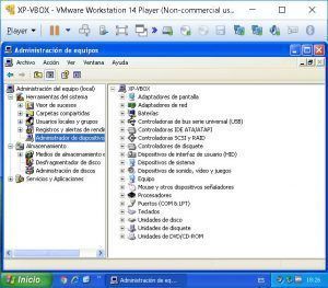 VMware player maquina virtualizada ok
