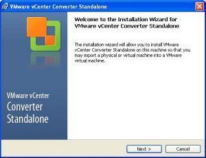 VMware vCenter Converter standalone