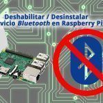 deshabilitar desinstalar bluetooth raspberry pi