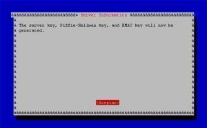 pivpn generar llave servidor diffie helman hmac