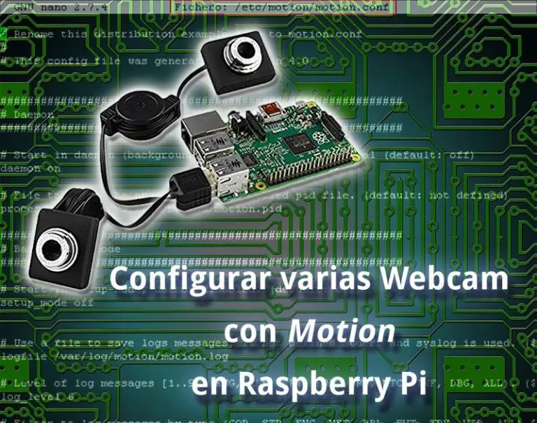 varias webcam Raspberry Pi con Motion