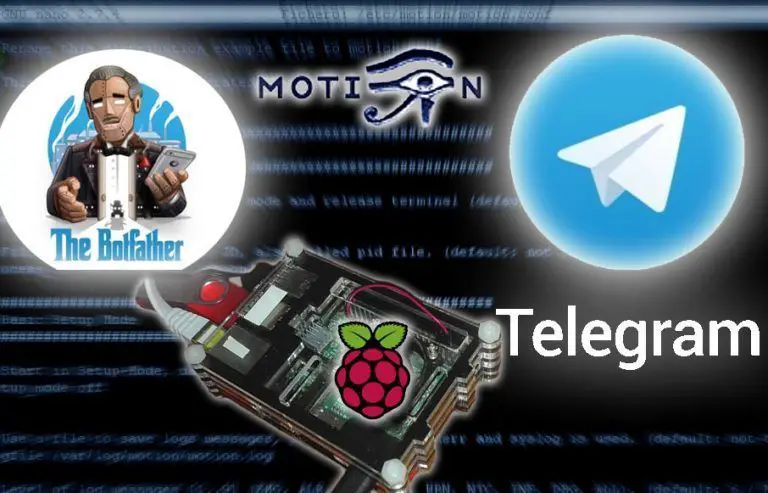 Raspberry Telegram Bot y Motion