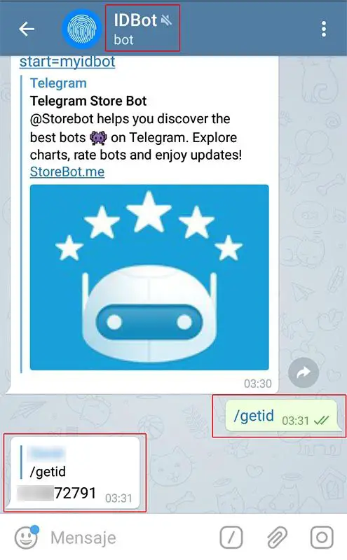 telegram myidbot getid