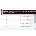 el buzon coincide con varias entradas utilice mailboxguid