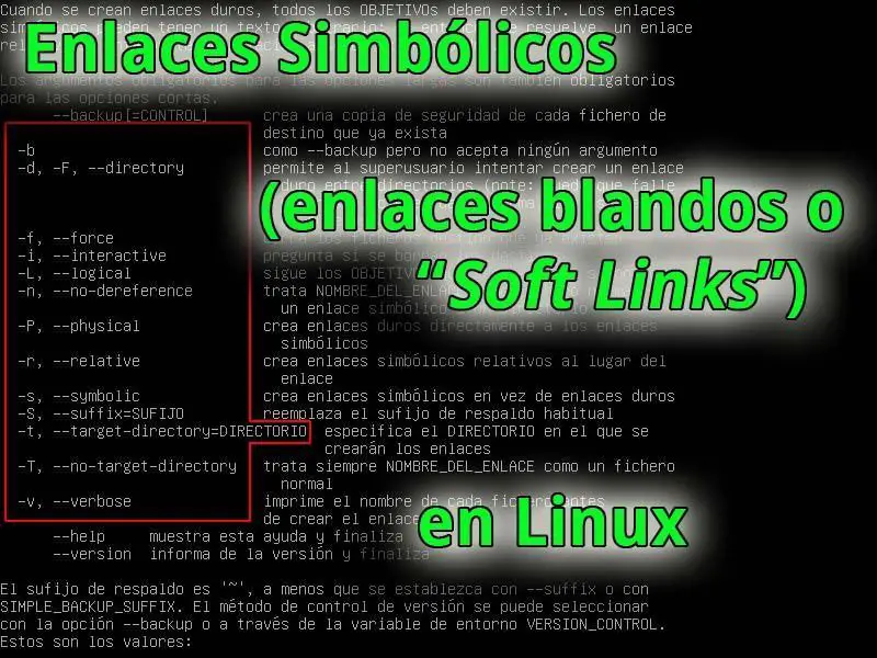enlaces simbolicos linux