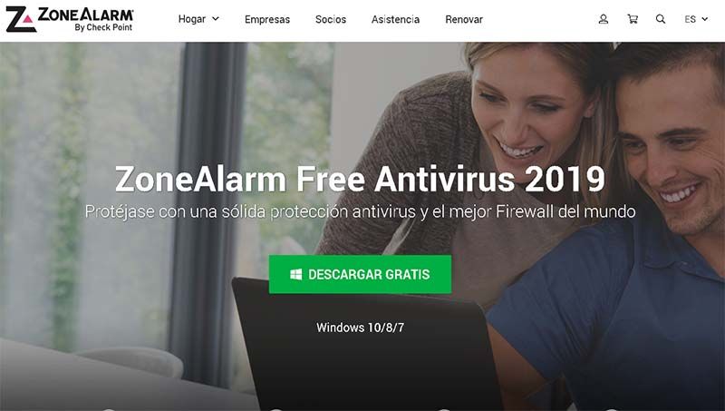 zone alarm antivirus gratis