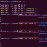 comando find linux buscar archivos solo lectura