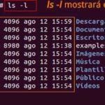 ls linux, ejemplos del comando