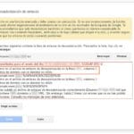 error en el archivo de enlaces de desautorizacion dominio no valido