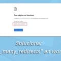 Solucionar el error "err_too_many_redirects" en Wordpress