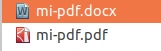 convertir pdf docx libreoffice