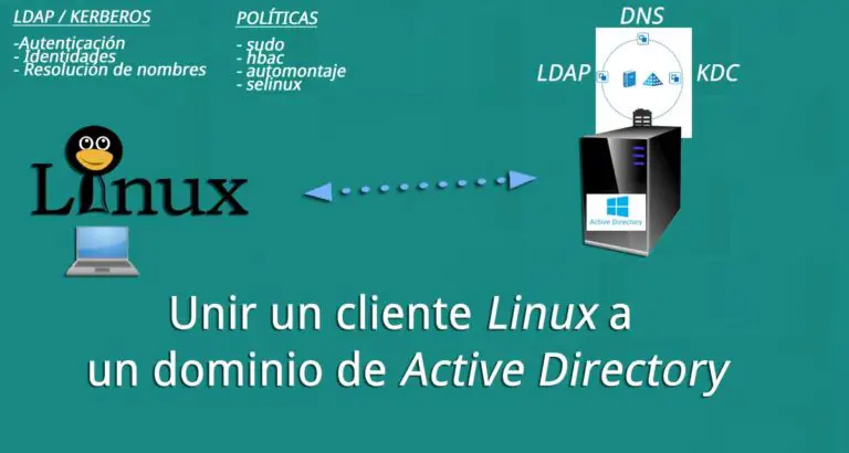 unir cliente linux a dominio active directory
